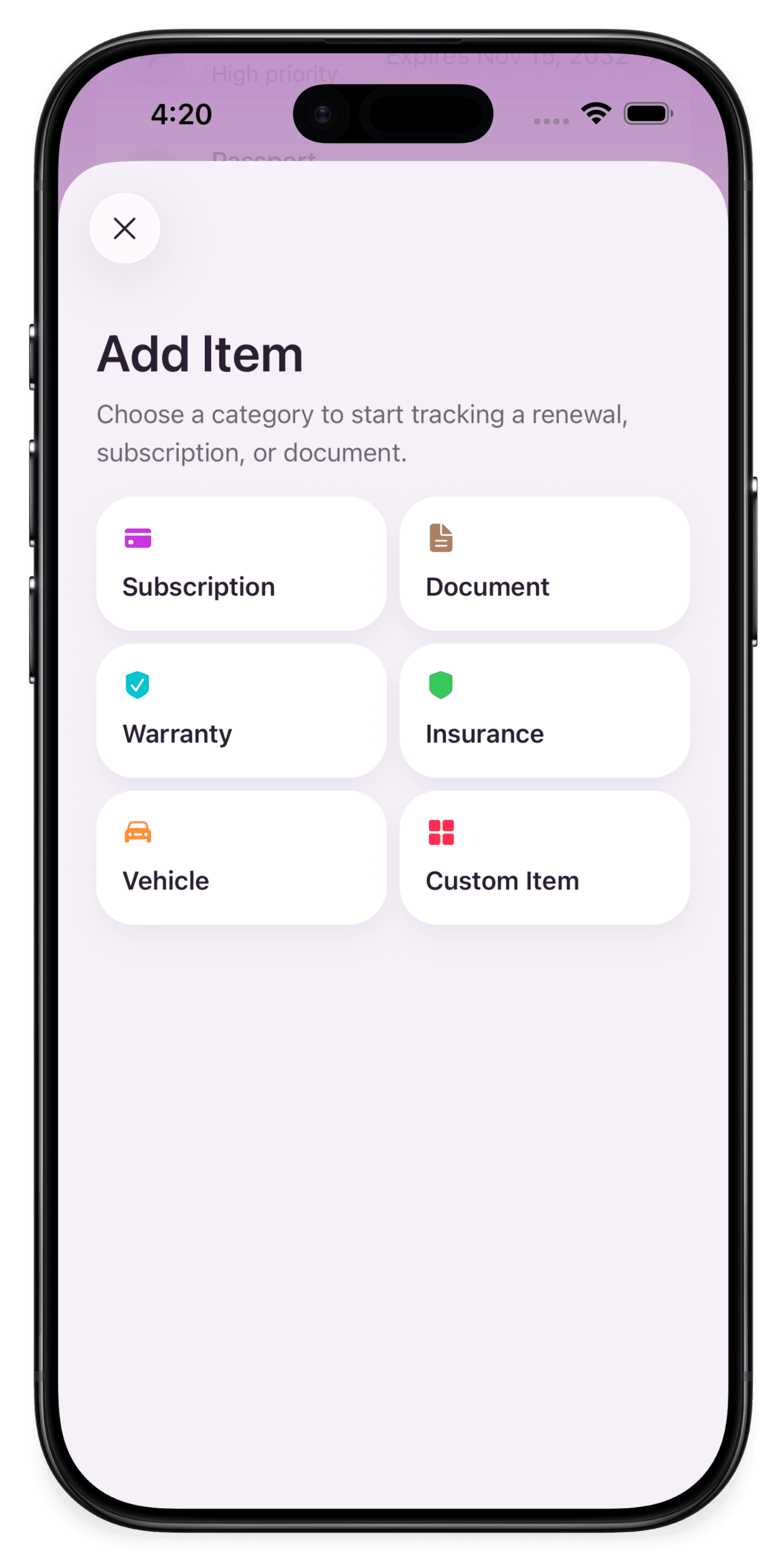 Everything that renews, in one place
